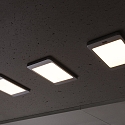 HEITRONIC LED Under cabinet luminaire SASKIA, set of 3, 18W, 3000K, 810lm, IP20, silver