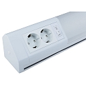 Skab armatur BONN, LED, varm hvid, med 2 socket, 20W