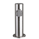 HEITRONIC Power distribut�r TOKIO, 2-vejs, med b�rnesikring
