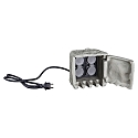 HEITRONIC Heitronic 4-vejs power distribut�r STEIN, 150cm tilslutningskabel