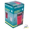 HEITRONIC Heitronic LED Grave light with flickering flame, 2x baby cell LR 14, 1 red LED