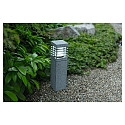 HEITRONIC Udend�rs Standerlampe LA MER, E27 maks. 20W, granit / rustfrit st�l, seewasserbest�ndig, 40cm