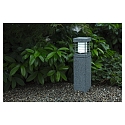 HEITRONIC Udend�rs Standerlampe LA MER, E27 maks. 20W, granit / rustfrit st�l, seewasserbest�ndig, 40cm