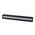 HEITRONIC LED Wall luminaire MEDEA Outdoor luminaire, 500mm, 56 SMD LEDs, 37W, 110�, 3000K, 1900lm, IP44, graphite / glass matt