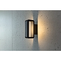LED V�glampe JUNO Udend�rslampe, 6W, 120�, 3000K, 280lm, IP54, antracit