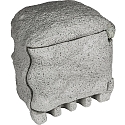 Energidistribut�r PIEDRA, 4-fold, 250V/16A, maks. 3680W, IP44, gr�