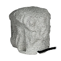 HEITRONIC Energidistribut�r PIEDRA, 4-fold, 250V/16A, maks. 3680W, IP44, gr�