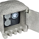 HEITRONIC Heitronic Power distributor PIEDRA 2-fold with timer