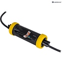 HEITRONIC Cable sleeve, 190x70mm, IP68, black/yellow, yellow, black
