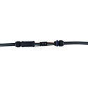 HEITRONIC Cable connector 5 pin cable bushing  8-14mm (M25) for connecting supply lines made of PVC, silicone or rubber