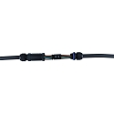 HEITRONIC Cable connector 5 pin cable bushing  8-14mm (M25) for connecting supply lines made of PVC, silicone or rubber