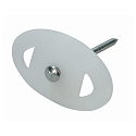 HEITRONIC Negle skive 100 pak, oval, 40x25mm, negle 3,5x40mm