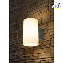 HEITRONIC LED Wall luminaire BALI Outdoor luminaire, round, 12W, 3000K, 950lm, IP54, silver