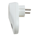 HEITRONIC Adapterstik med dag / nat sensor, 230V, 3680W, IP20, hvid