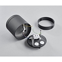 HEITRONIC LED Loftlampe NEGRO Udend�rs lampe, 50�, 10W, 3000K, 750lm, IP65 antracit