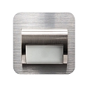 LED Recessed luminaire VALENCE with sensor, 2W, 3000K, 25lm, IP20, aluminum
