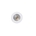 HEITRONIC LED Indbygningsspot DL7002, rund, 38�, 5,5W, 3000K, 400lm, IP44, drejelig, hvid