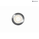 HEITRONIC LED Recessed spot DL7002, round, 38, 5,5W, 3000K, 400lm, IP44, swiveling, white