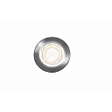 HEITRONIC LED Indbygningsspot DL7002, rund, 38�, 5,5W, 3000K, 400lm, IP44, drejelig, hvid