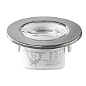 HEITRONIC LED Indbygningsspot DL7002, rund, 38�, 5,5W, 3000K, 400lm, IP44, drejelig, hvid