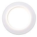 HEITRONIC LED Indbygningsspot DL7002, rund, 100�, 7W, 3000k, 570lm, IP65, fast, hvid