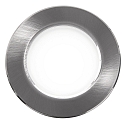 HEITRONIC LED Indbygningsspot DL7002, rund, 100�, 7W, 3000k, 570lm, IP65, fast, hvid