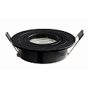 HEITRONIC Indbygningsspot DL7801, RUND, GU10 & GU5.3, LED maks. 8W, IP20, drejelig, sort