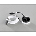 HEITRONIC Downlight DL6808 rund IP54, hvid d�mpbar