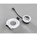 HEITRONIC Downlight DL6808 rund IP54, hvid d�mpbar
