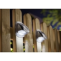 HEITRONIC LED Sol V�glampe SINTRA, s�t med 2, 3000K, IP44, hvid