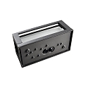 Wall luminaire SEVILLA Outdoor luminaire, with slats, E27, IP65, anthracite