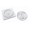 HEITRONIC LED Udend�rs Sensor lampe PRONTO PIR, IP54, 33x33cm, FIRKANTET, 24W 3000K 2160lm