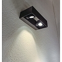 HEITRONIC LED Væglampe VIGO Udendørs lampe, 2-flammer, 2x6W, 3000K, 530lm, IP54, antracit