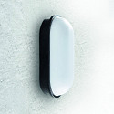 HEITRONIC LED V�g-/Loftlampe TOLEDO Udend�rs lampe, 20W, 4000K, 1600lm, IP65, sort