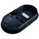 HEITRONIC LED V�g-/Loftlampe TOLEDO Udend�rs lampe, 20W, 4000K, 1600lm, IP65, sort