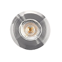 LED Indbygningsspot DL7202, �82mm, 38�, 5W, 3000K, 380lm, IP44, nikkel