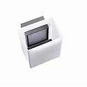 HEITRONIC LED V�glampe BALI Udend�rs lampe, firkantet, 12,5W, 3000K, 700lm, IP54, hvid