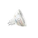 HEITRONIC LED Lyskilde MR16, 38�, GU5,3, 12V AC/DC, 5W, 3000K, 380lm