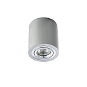 Overflademonterede spotlight ADL9001, rund, GU10, IP20, 25� drejelig, b�rstet aluminum