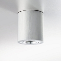 Overflademonterede spotlight ADL9001, rund, GU10, IP20, 25� drejelig, b�rstet aluminum