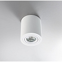 HEITRONIC Overflademonterede spotlight ADL9001, rund, GU10, IP20, 25� drejelig, hvid