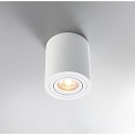 HEITRONIC Overflademonterede spotlight ADL9001, rund, GU10, IP20, 25� drejelig, hvid