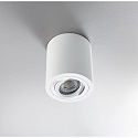 HEITRONIC Overflademonterede spotlight ADL9001, rund, GU10, IP20, 25� drejelig, hvid