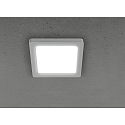HEITRONIC Overfladearmatur SELESTO justerbar IP20, hvid d�mpbar