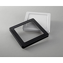 HEITRONIC cover SELESTO square, with Magnetic System�, black