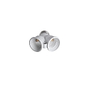 HEITRONIC Lyskilde sokkel adapter kunststof  DUO E27 til 2 x E27 maks. 2 x 60W
