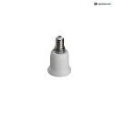 HEITRONIC Lamp socket adapter plastic E14 to E27 max. 60W 