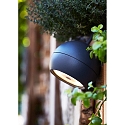 HEITRONIC Batteri bordlampe PHERA med batteri, med touch-d�mper IP54, antracit d�mpbar