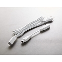HEITRONIC Lysstrimmel FRANKFURT med stik IP20, hvid  9W 840lm 4000K CRI 80 54.9cm