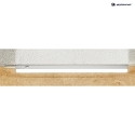 HEITRONIC light bar FRANKFURT with plug IP20, white  9W 840lm 4000K CRI 80 54.9cm